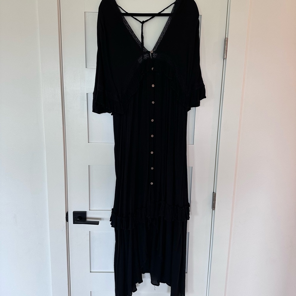 Elegant Black Women's Dress